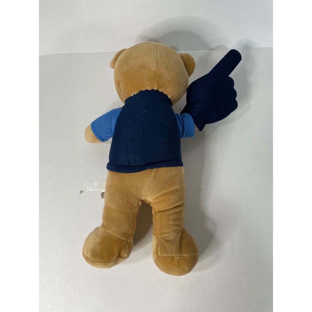 Good Stuff Tennessee Titans Plush Bear 14" Tan Excellent NFL Foam Finger‎ - Picture 2 of 4